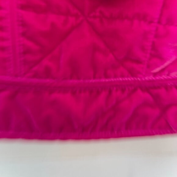 Calia by Carrie Underwood Women's L Velour Quilted Jacket Full Zip Raspberry Ice - Picture 15 of 16
